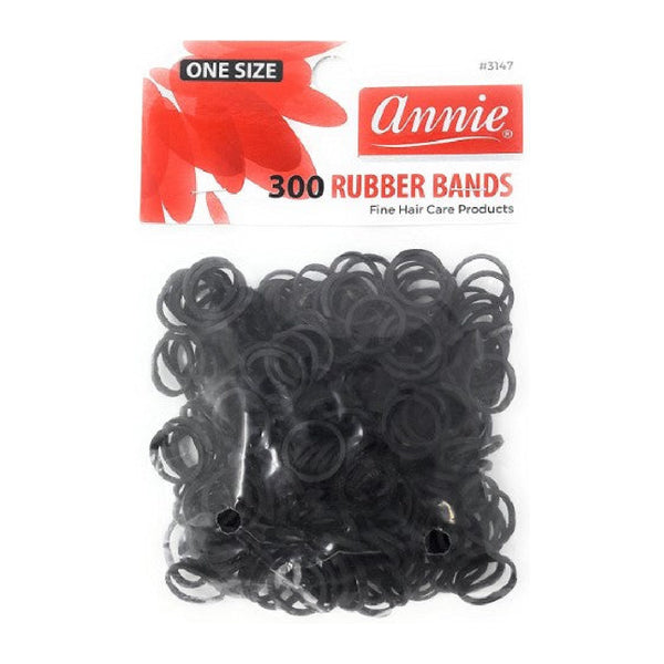 ANNIE #3147 300 R/BANDS BLACK