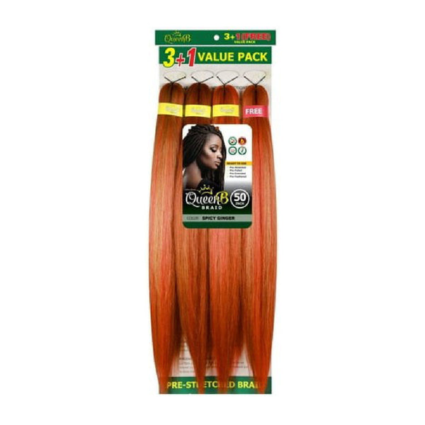 Queen B 4x Multi 50 #SPICY Ginger