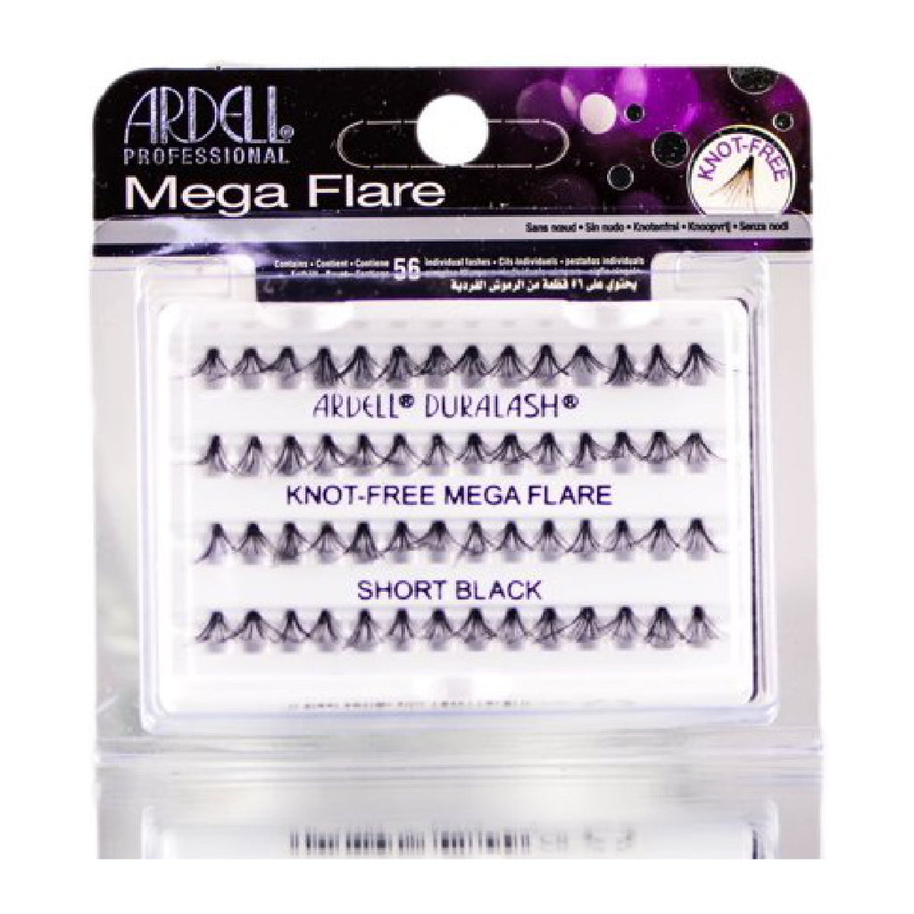 Ardell Mega Flare Ind Knot-Free Short Blk