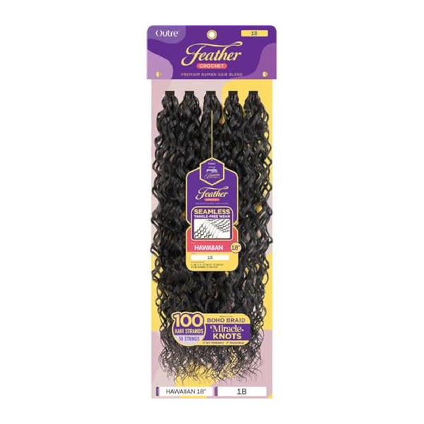 OUTRE P/PACK BRAZILIAN FEATHER CROCHET HAWAIIAN