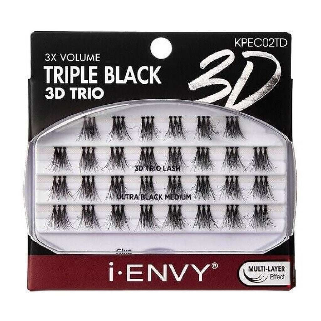 KISS #KPEC02TD TRIPLE BLACK 3D TRIO