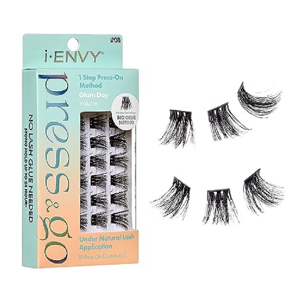 Kiss #IP08 Press&go Lash Application