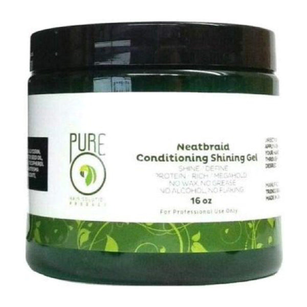 Pure Neatbraid Conditioning Shining Gel 16 oz