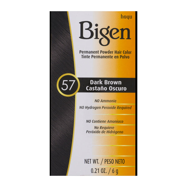 BIGEN POWDER [57] DARK BROWN KIT