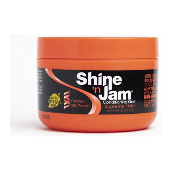 SHINE N JAM GEL [SUPREME HOLD] 8 OZ