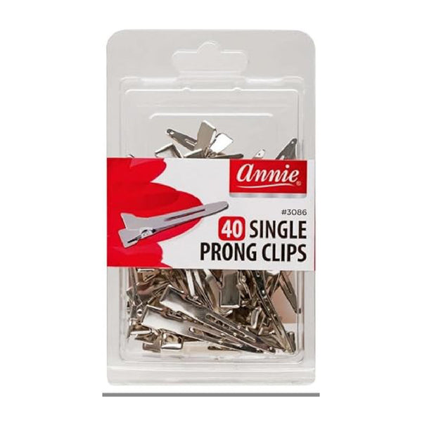 ANNIE #3086 40 SINGLE PRONG CLIPS