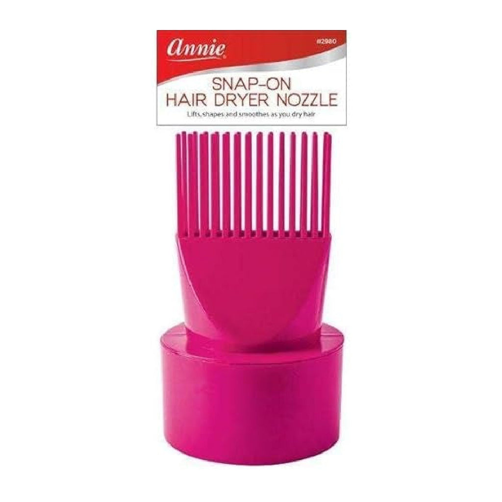 ANNIE #2980 SNAP ON HAIR DRYER PIK PINK