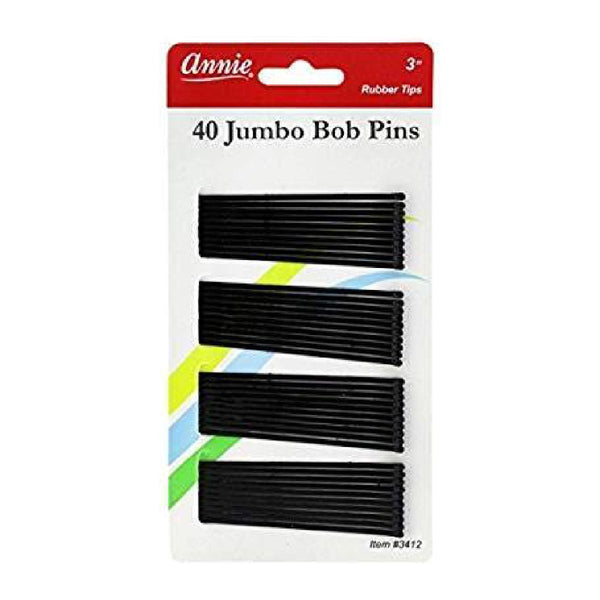ANNIE #3310 40 CURVED PINS 2 3/4 BLACK