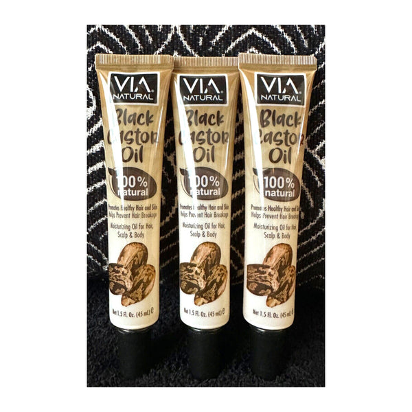 VIA BLACK CASTOR OIL 1.5 OZ