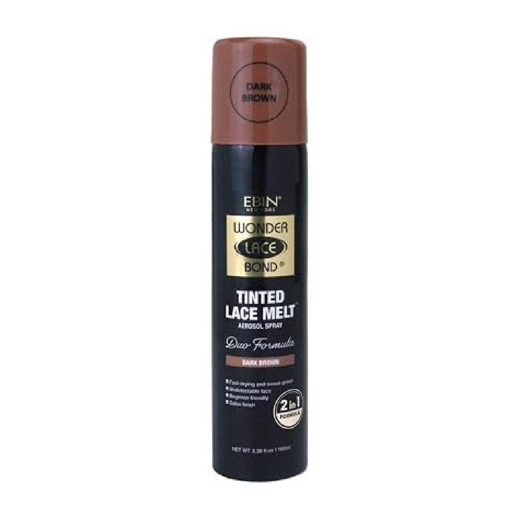 EBIN TINTED LACE MELT SPRAY 3.38 OZ #DARK BROWN