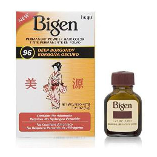 BIGEN POWDER [96] DEEP BURGUNDY KIT