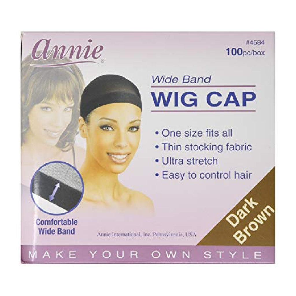 Ms. Remi Wig Accessories Wide Band 100pc Dark Brown