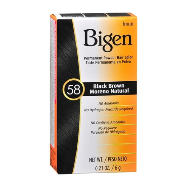 Bigen Powder [58] Black Brown Kit