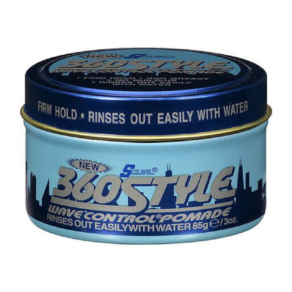 S-Curl 360 Style Wave Pomade 3 oz