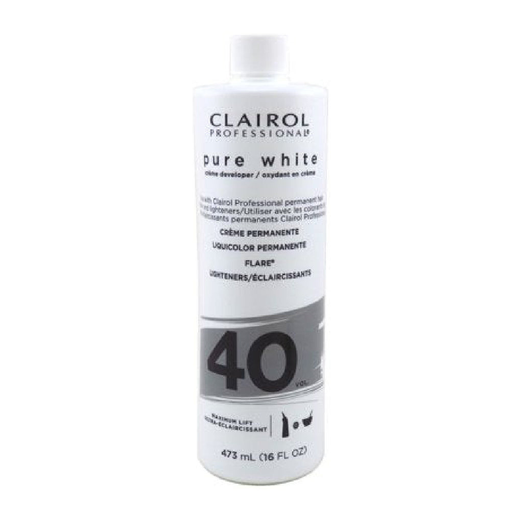 CLAIROL PURE WHITE [40 VOL] 16 OZ
