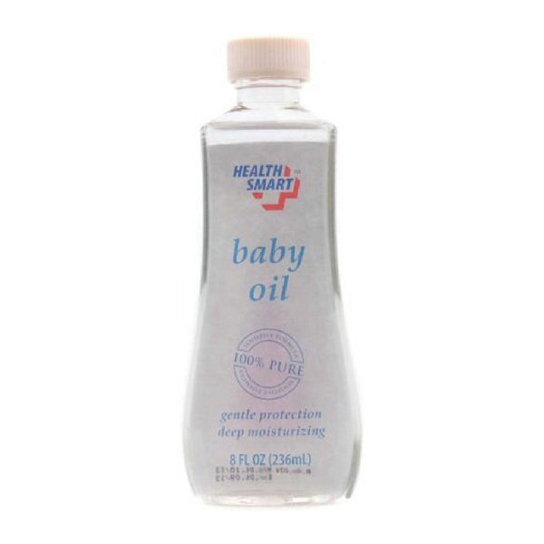 HEALTH SMART BABY OIL 8 OZ