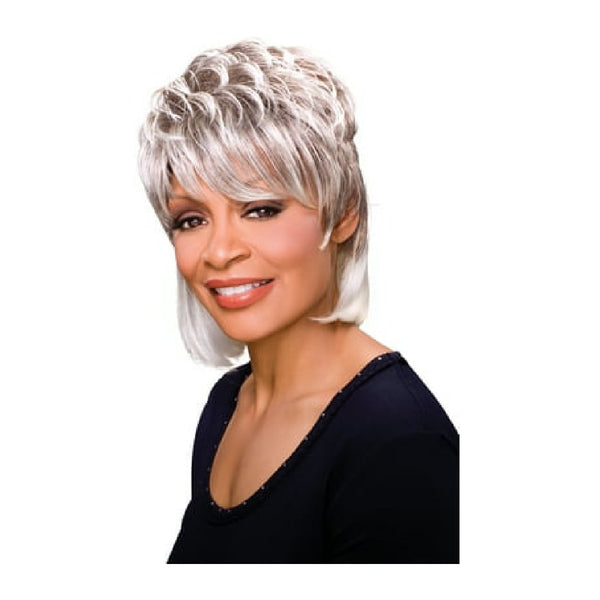 Foxy Silver Wig Peggy
