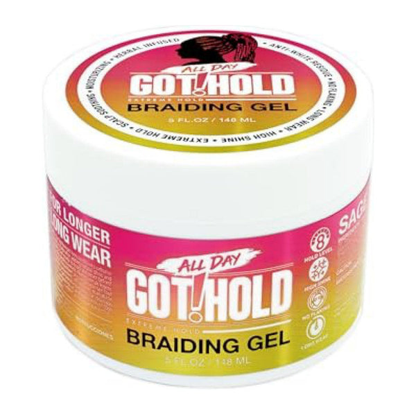 Ebin All Day Got Hold Braiding Gel 5 oz