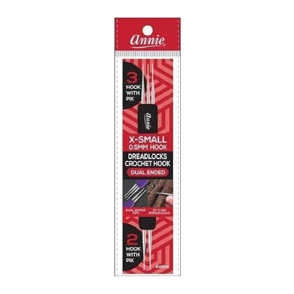 ANNIE #4994 DREADLOCK HOOK DUAL ENDED