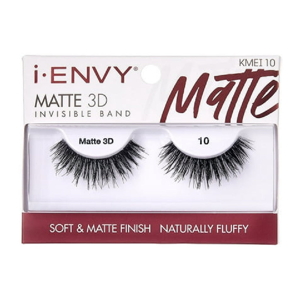 KISS #KMEI10 LASHES MATTE 3D