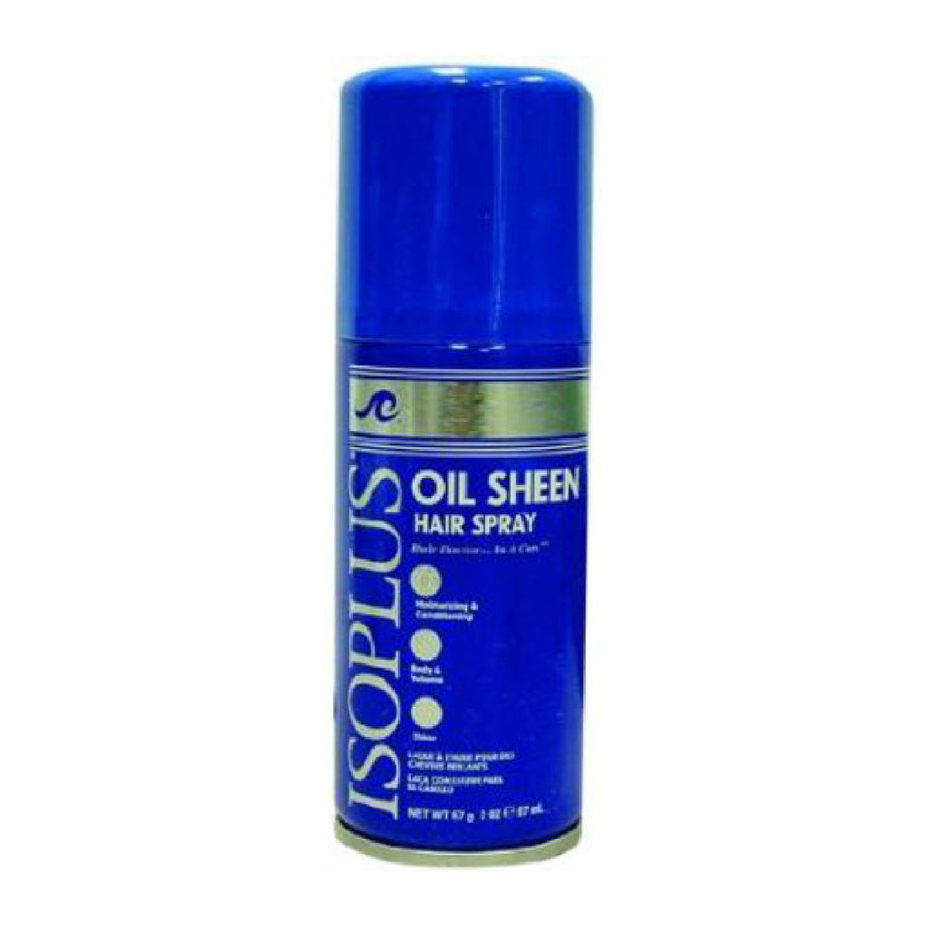 ISOPLUS OIL SHEEN PROTECTIVE HAIR SPRAY 2 OZ