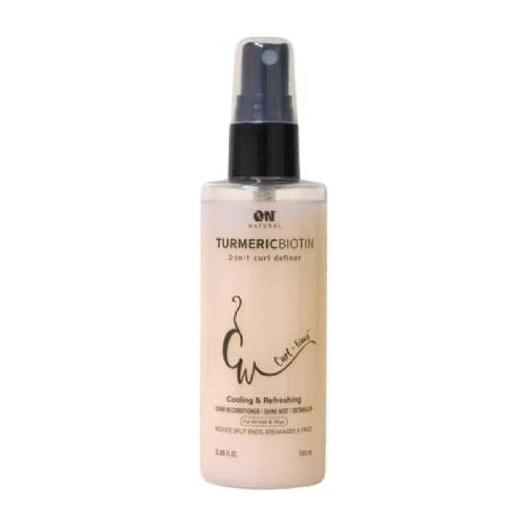 On Nat Curl-N-Wavy Turmeric Biotin 3.38 oz