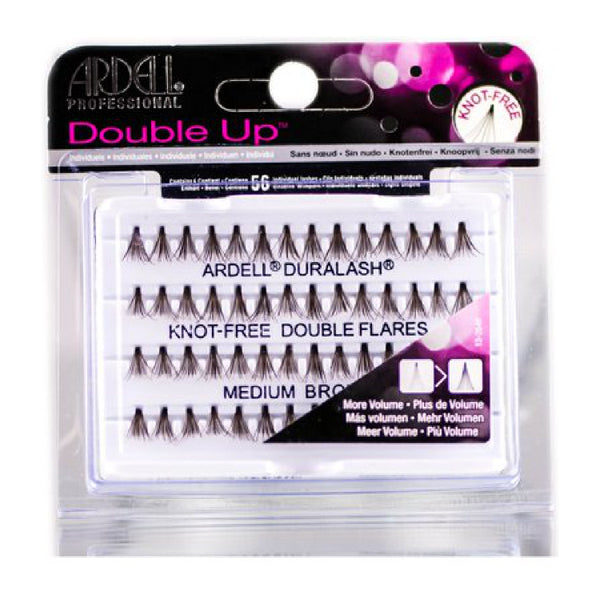 ARDELL DOUBLE UP IND KNOT-FREE MEDIUM BRN