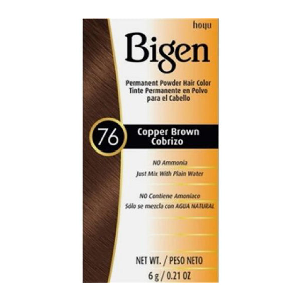 BIGEN POWDER [76] COPPER BROWN KIT