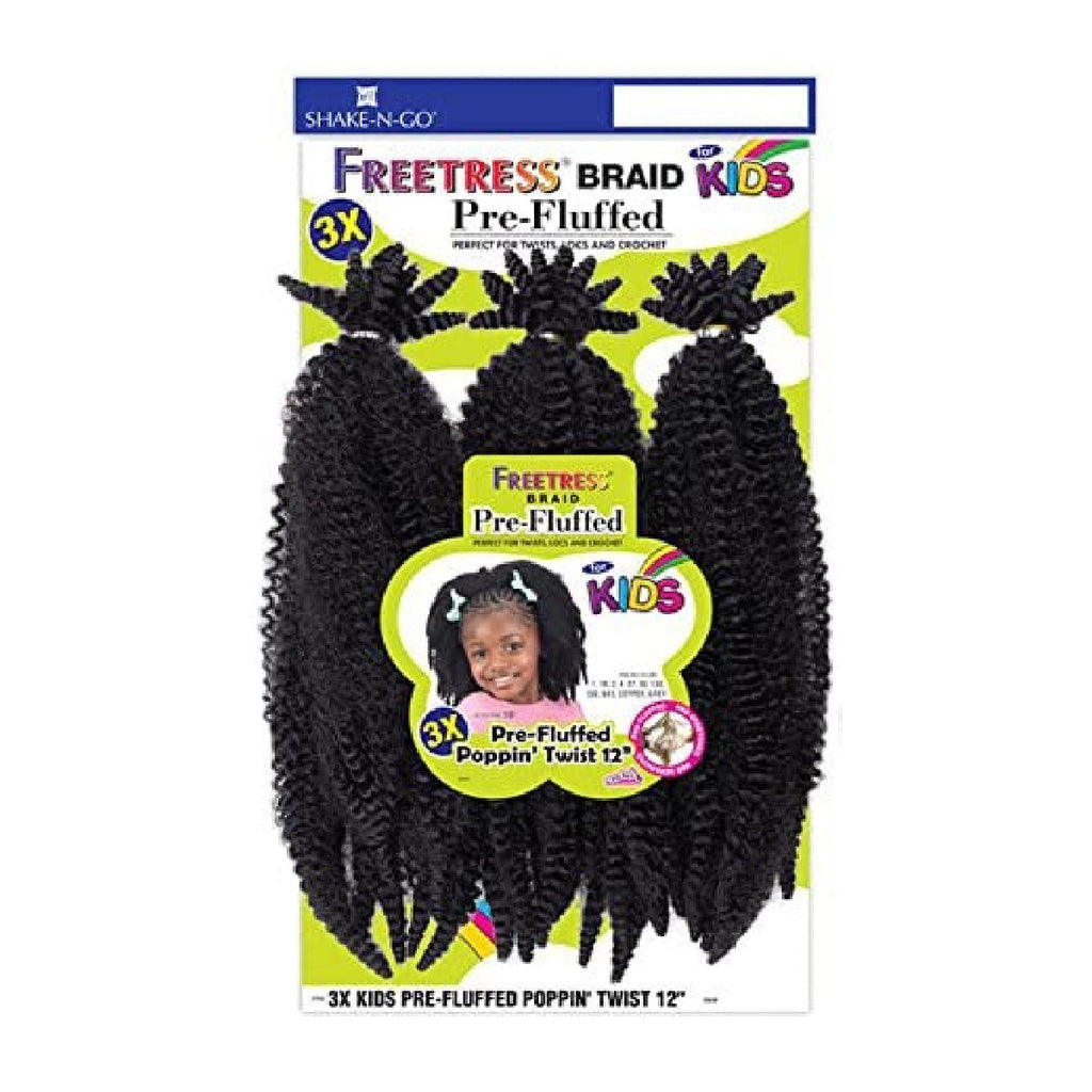 F/T 3X KIDS PRE-FLUFFED POPPIN TWIST