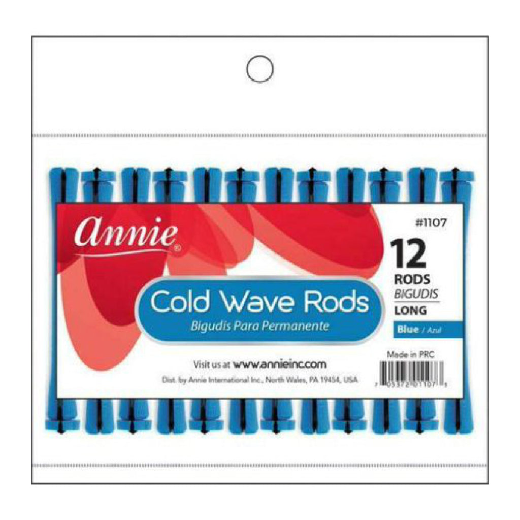 ANNIE #1107 C/WAVE ROD LONG 12CT BLUE