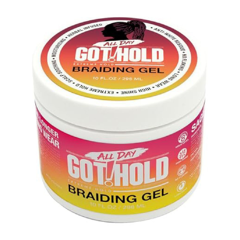EBIN ALL DAY GOT HOLD BRAIDING GEL 10 OZ