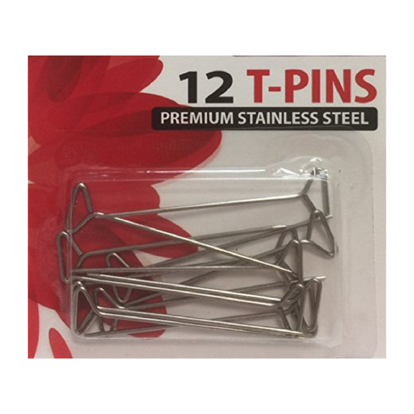 Annie #3140 12 T-Pins Prem S/S