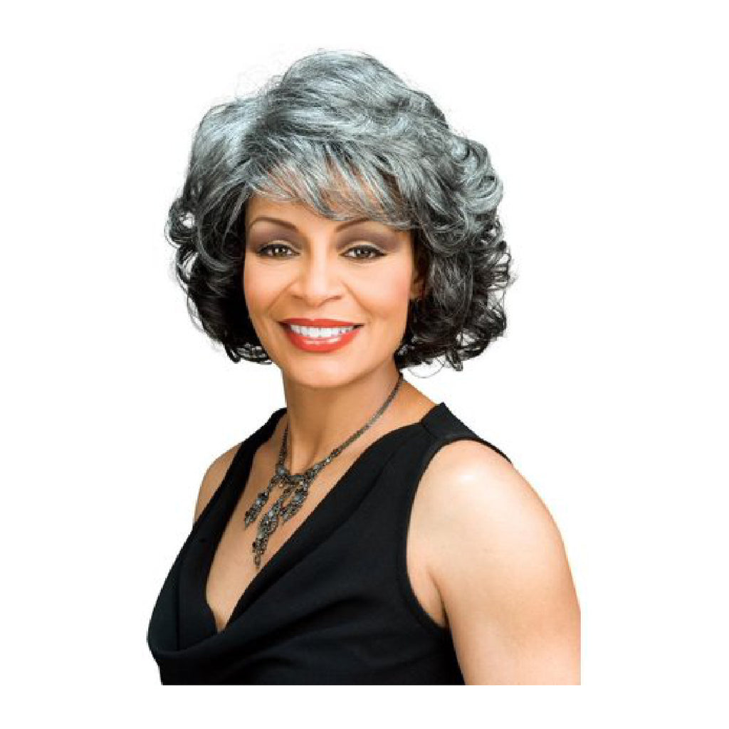 Foxy Silver Wig Barbara