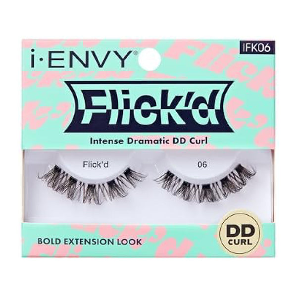 KISS #IFK06 FLICKD DD CURL EYELASH