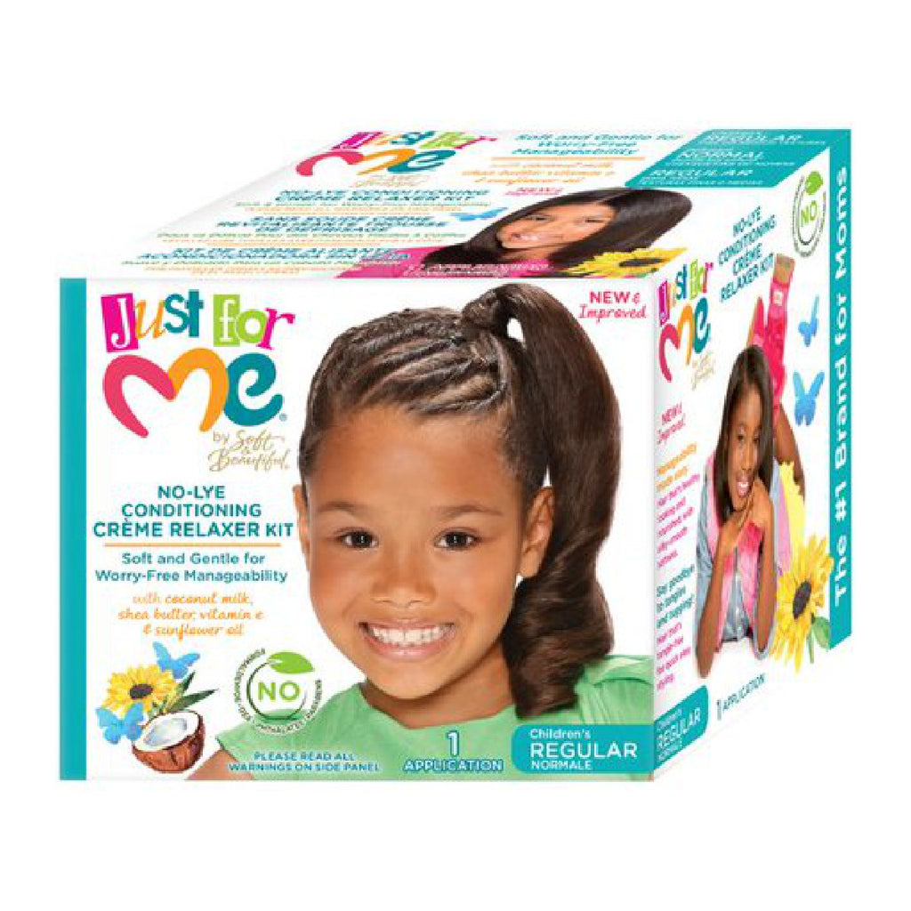 Just for Me No-Lye Relaxer [regular] Kit