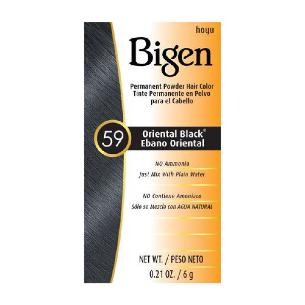 BIGEN POWDER Oriental Black Hair Color Kit