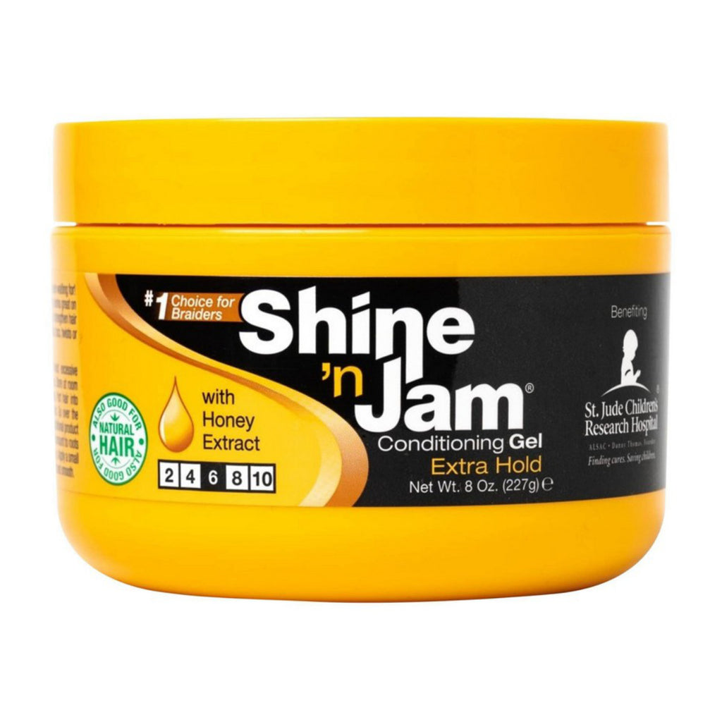 SHINE N JAM GEL [EXTRA HOLD] 8 OZ