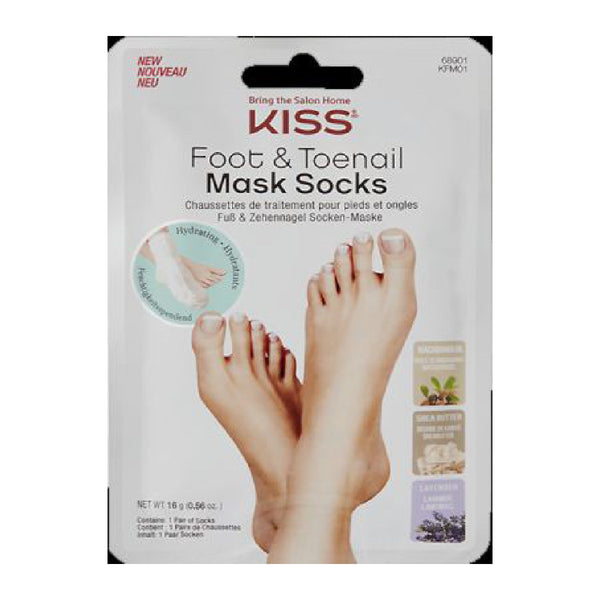 KISS #KFM01 FOOT/TOENAIL MASK SOCKS