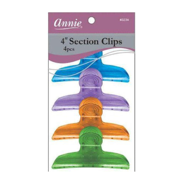 Annie #3234 Round Handle Section Clip 4ct