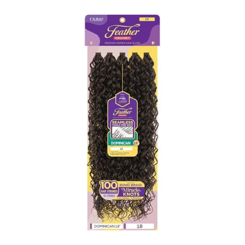 OUTRE P/PACK BRAZILIAN FEATHER CROCHET DOMINICAN