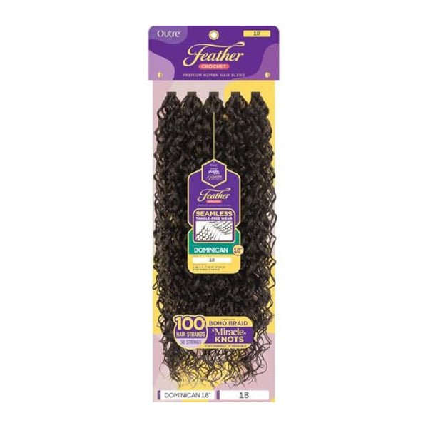 OUTRE P/PACK BRAZILIAN FEATHER CROCHET DOMINICAN