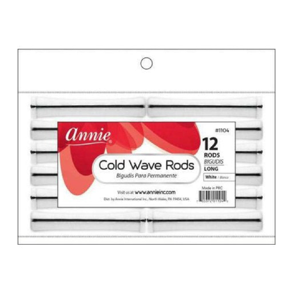ANNIE #1104 C/WAVE ROD LONG 12CT WHITE