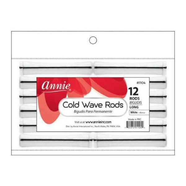 ANNIE #1104 C/WAVE ROD LONG 12CT WHITE