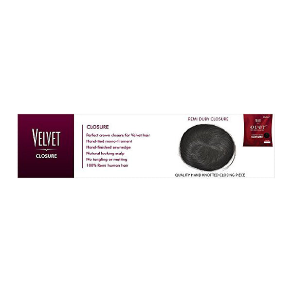 VELVET DUBY CLOSURE