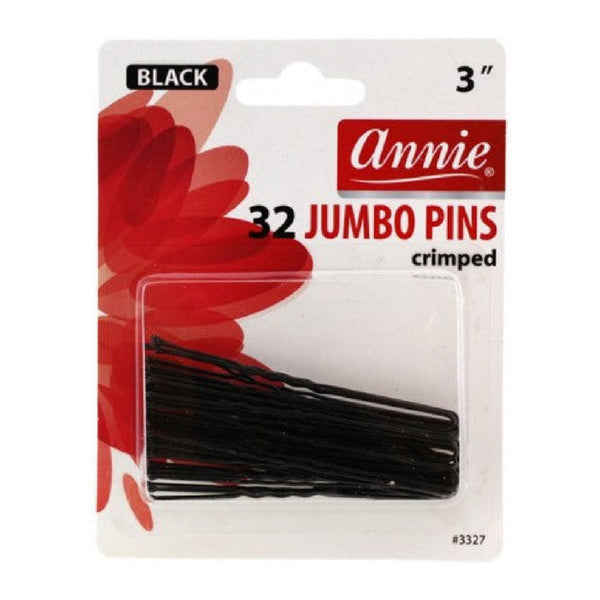 Annie #3327 32 Jb Hair Pins 3 Black
