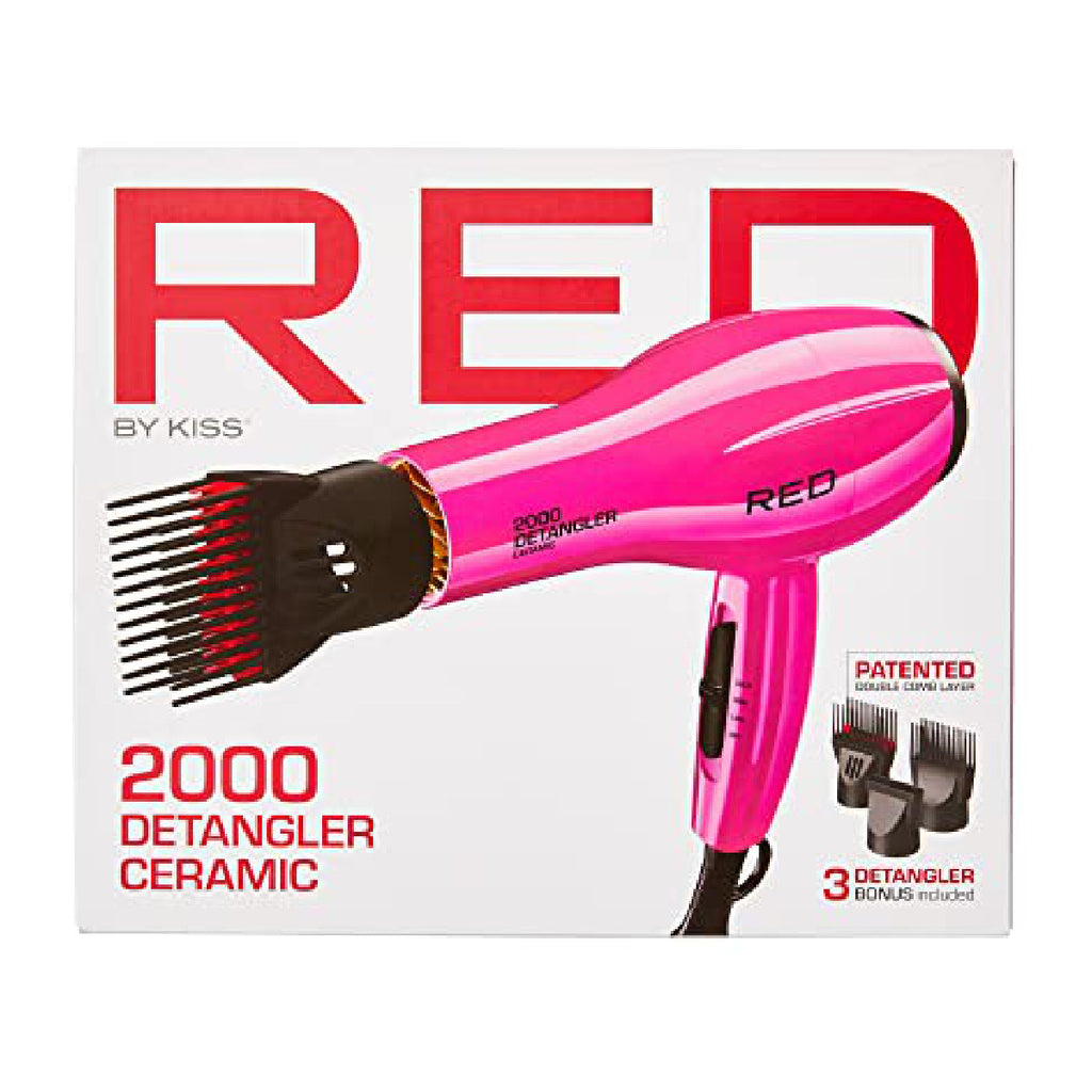 KISS #BD12 2000 CERAMIC DETANGLE PINK