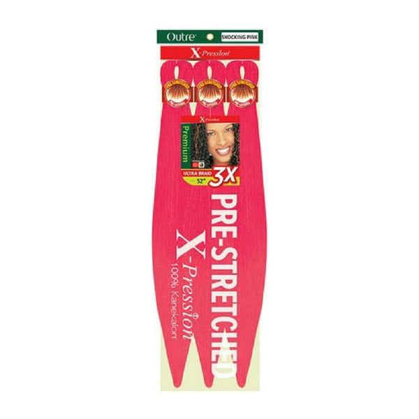 Outre X-P 3x Ultra Braid 52 #SHOCKING Pink
