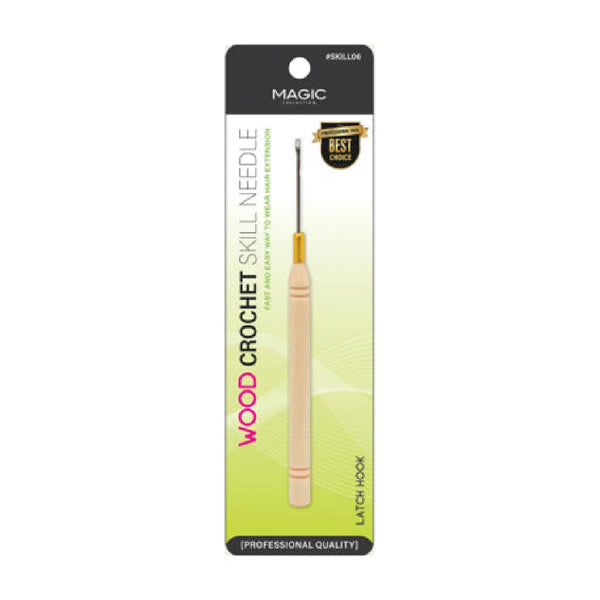MAGIC #SKILL06 WOOD CROCHET SKILL NEEDLE