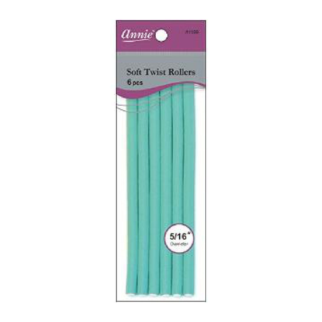 Annie #1199 Soft Twist Roller 7 6ct Green
