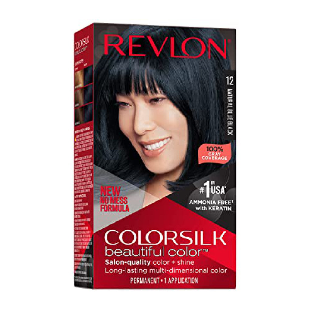 REVLON C/S N 012 NATURAL BLUE BLACK KIT